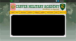 Desktop Screenshot of carvermilitary.org